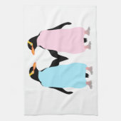 Pinguine in der Liebe Küchentuch (Vertikal)