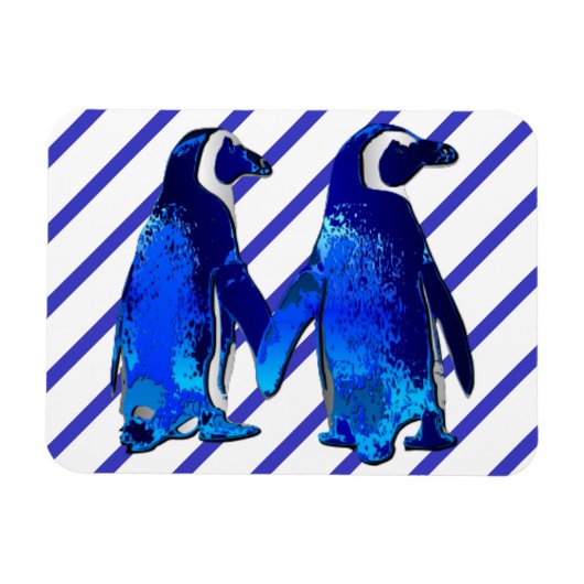 Pinguine in der Liebe - Magnet (Horizontal)