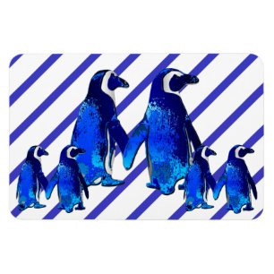 Pinguine in der Liebe - Magnet