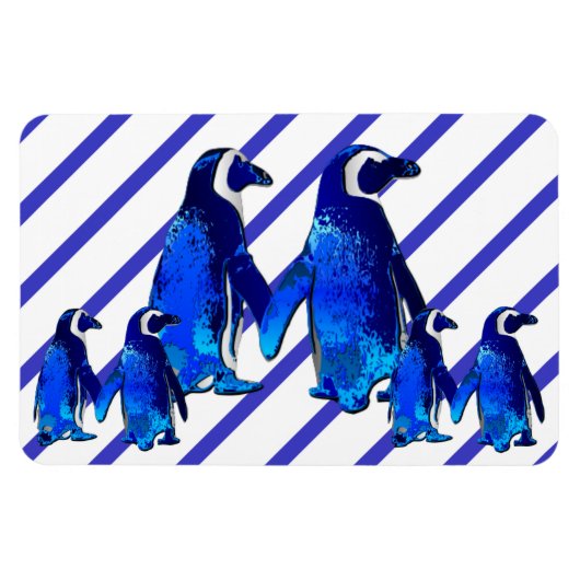 Pinguine in der Liebe - Magnet (Horizontal)
