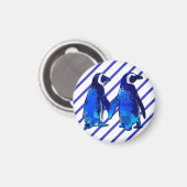 Pinguine in der Liebe - Magnet (Vorderseite/Rückseite)