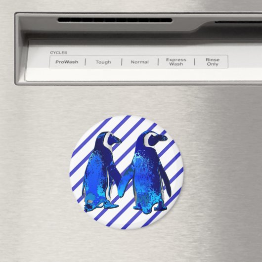 Pinguine in der Liebe - Magnet (In Situ (Geschirrspüler))