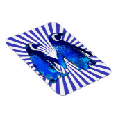 Pinguine in der Liebe - Magnet (Rechte Seite)