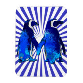 Pinguine in der Liebe - Magnet (Vertikal)