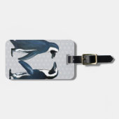 Pinguine in Liebe Gepäckanhänger (Vorderseite horizontal)