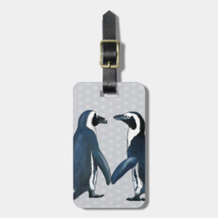 Pinguine in Liebe Gepäckanhänger