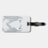 Pinguine in Liebe Gepäckanhänger (Rückseite horizontal)