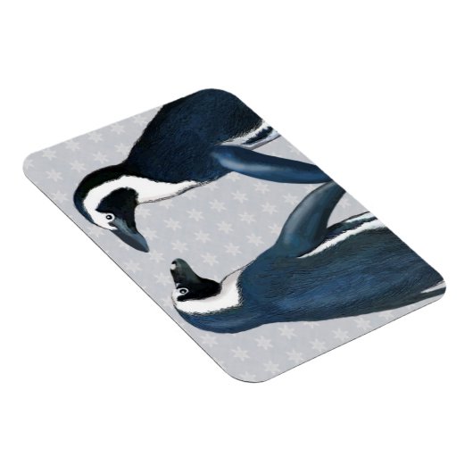 Pinguine in Liebe Magnet (Rechte Seite)