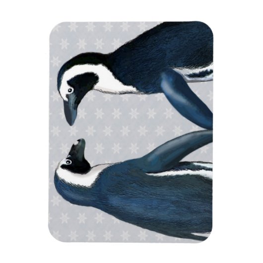Pinguine in Liebe Magnet (Vertikal)