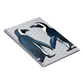 Pinguine in Liebe Notizblock (Rechte Seite)