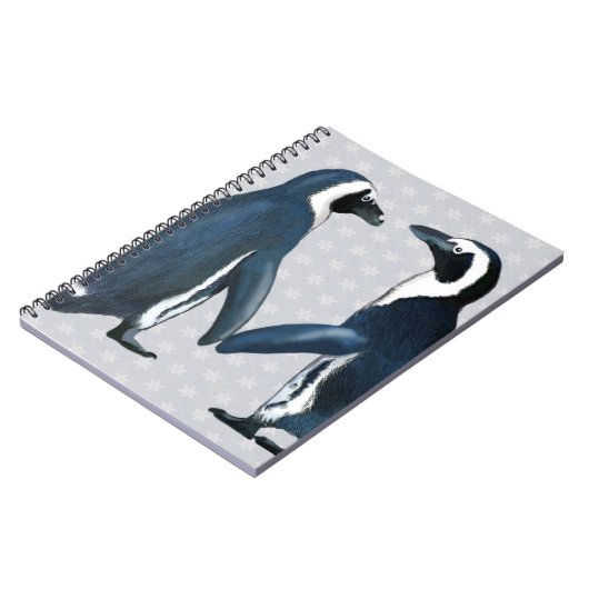 Pinguine in Liebe Notizblock (Linke Seite)