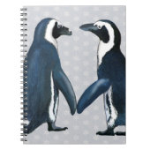 Pinguine in Liebe Notizblock (Vorderseite)