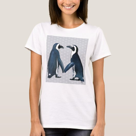Pinguine in Liebe T-Shirt (Vorderseite)