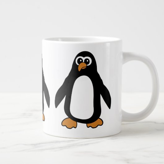 Pinguine Jumbo-Tasse (Rechts)
