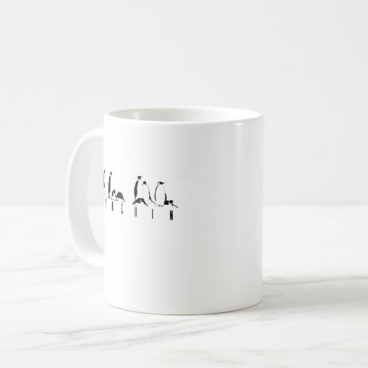 Pinguine Kaffeetasse (Vorderseite Links)