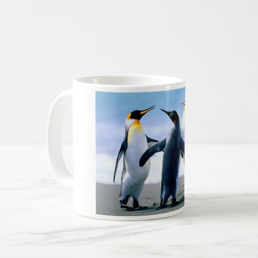 Pinguine Kaffeetasse (Vorderseite Links)