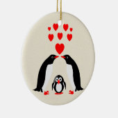 Pinguine Keramikornament (Rechts)