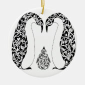 PINGUINE KERAMIKORNAMENT (Vorne)