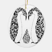 PINGUINE KERAMIKORNAMENT (Links)