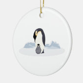Pinguine Keramikornament (Links)