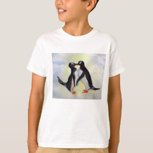 Pinguine Kids' Sport-Tek Angepasstes Langschläfche T-Shirt