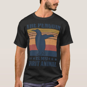 Pinguine Kinder Der Pinguin ist mein Geist Tier T-Shirt