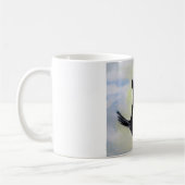 Pinguine Kiss Watercolor Zeichnend Tasse (Links)