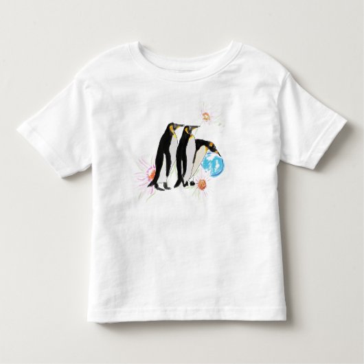 Pinguine Kleinkind T-shirt (Vorderseite)