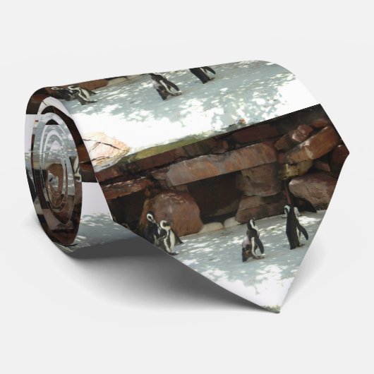 Pinguine Krawatte (Gerollt)