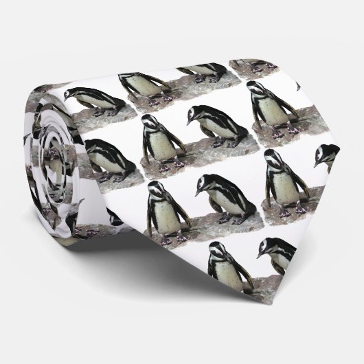 Pinguine Krawatte (Gerollt)