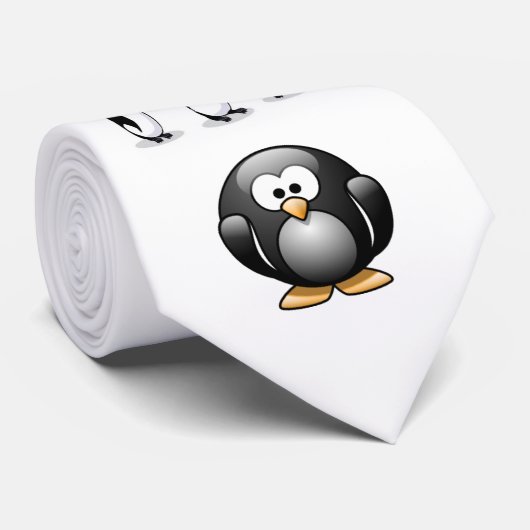 Pinguine Krawatte (Gerollt)