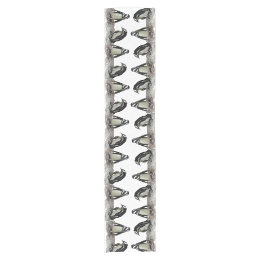 Pinguine Kurz Table Runner Kurzer Tischläufer (Vorderseite)