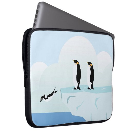 Pinguine Laptopschutzhülle (Vorne Rechts)