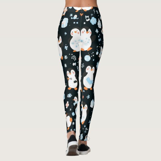 Pinguine Leggings (Rückseite)