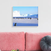 Pinguine Leinwanddruck (Insitu (Wohnzimmer))