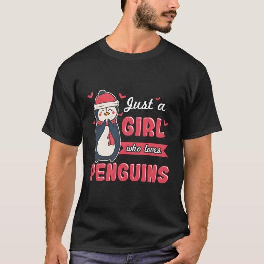 Pinguine Liebe T-Shirt (Vorderseite)