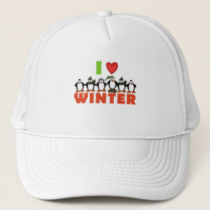 Pinguine Liebe Winterhemden und Geschenke Truckerkappe