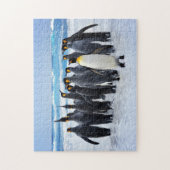 Pinguine Marching to Ocean Jigsaw Puzzle (Vertikal)
