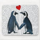 Pinguine mit Lieben Mousepad (Vorne)