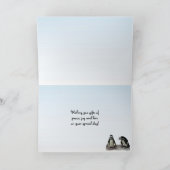 Pinguine Mütter Tageskarte Karte (Innenseite)