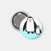 Pinguine, Natur, Tier Magnet (Vorderseite/Rückseite)