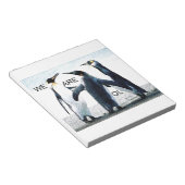 Pinguine Notizblock (angewinkelt)