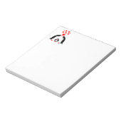 Pinguine Notizblock (Rotiert)