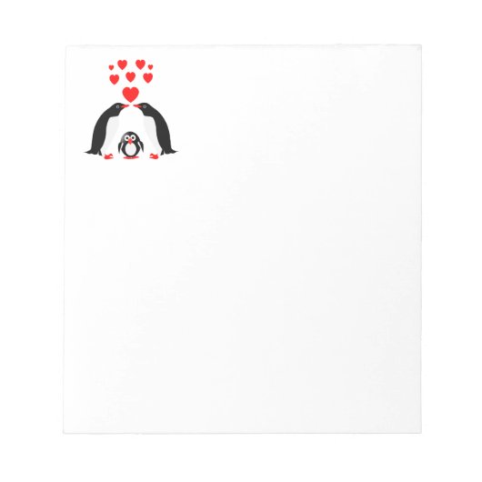 Pinguine Notizblock (Vorderseite)
