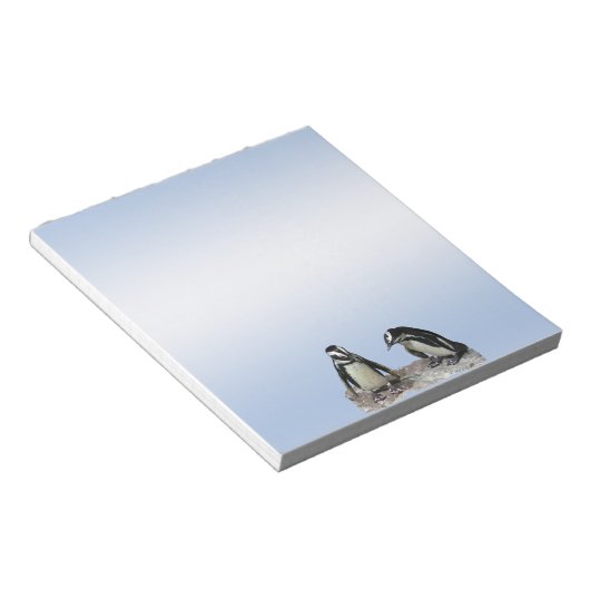 Pinguine Notizblock (angewinkelt)