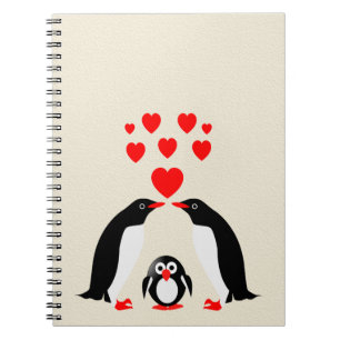 Pinguine Notizblock