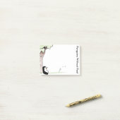 Pinguine ohne Füße Post-it Klebezettel (Auf Schreibtisch)