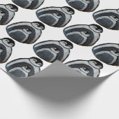 Pinguine Parterkind Zeichnend Matte Wrapping Paper Geschenkpapier (Ecke)
