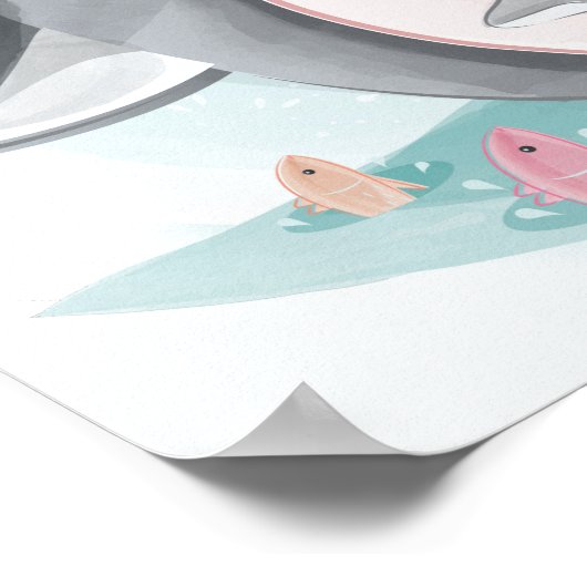 Pinguine Poster (Ecke)