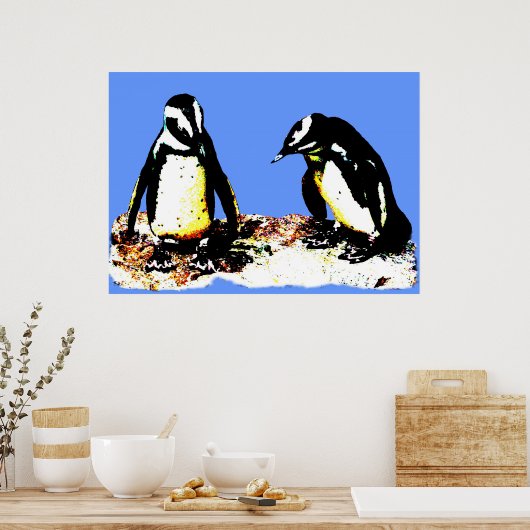 Pinguine Poster (Küche)